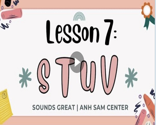 LESSON 7: STUV